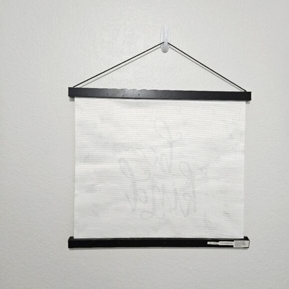 New Be Kind Canvas Hanging Decorative Floral Wood Frame Wall Decor - Picture 3 of 4